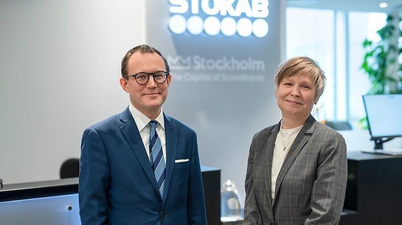 Thord Swedenhammar och Veronica Thunholm