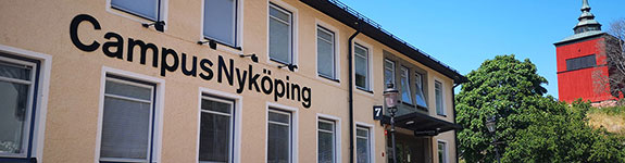 Bilden visar fastigheten där Campus Nyköping har sin skola